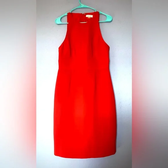 Calvin Klein Red Midi Dress - Picture 3 of 9